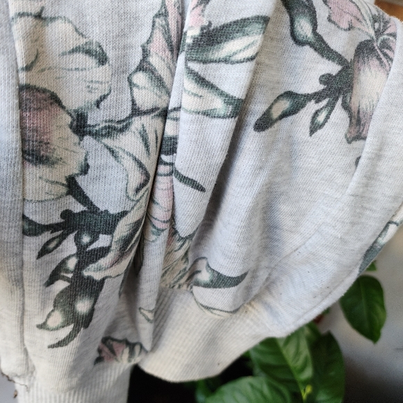 BILLABONG pants grey and floral Size 8 - Picture 2 of 8